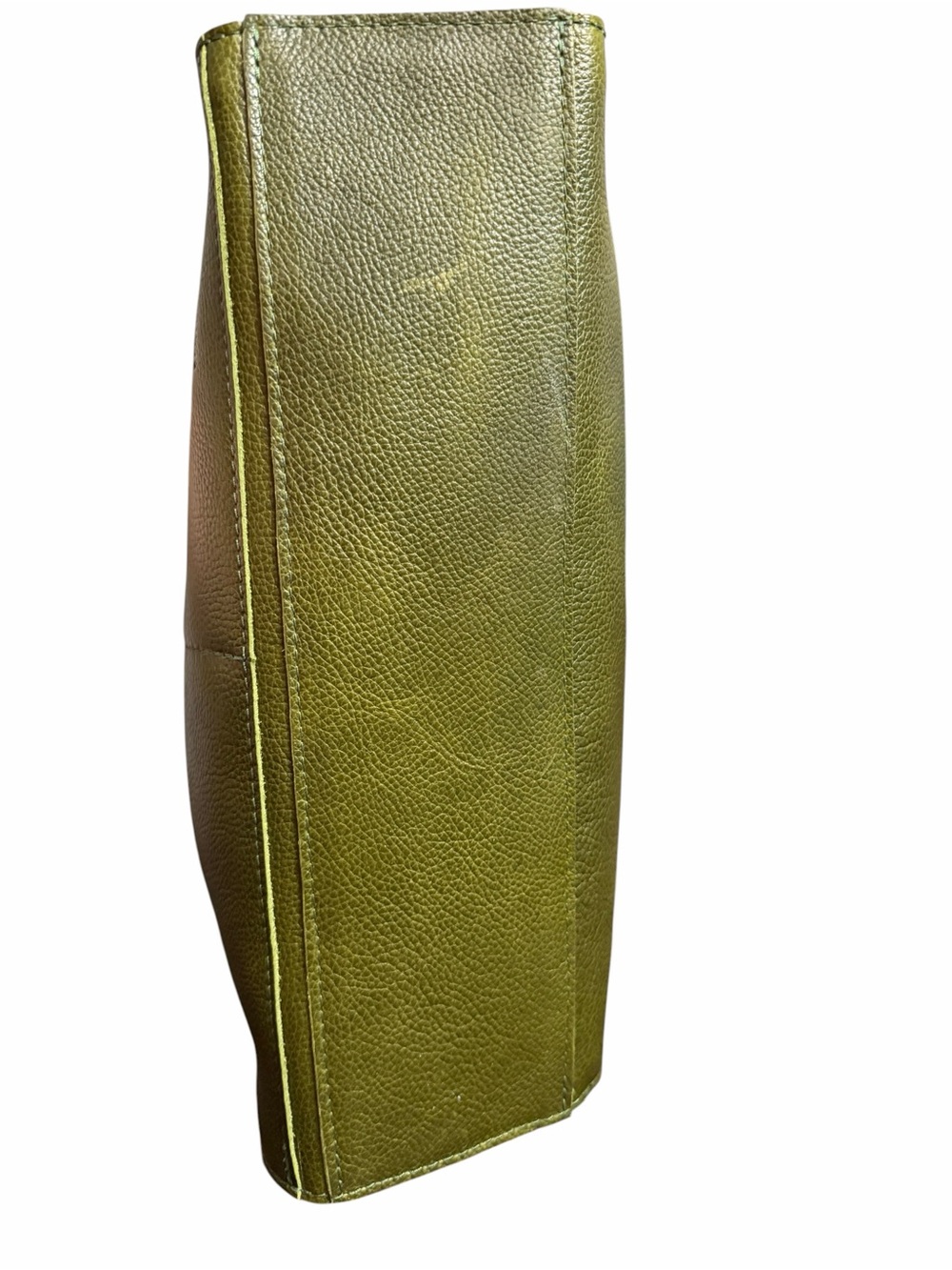 Portland Leather goods, pebbled olive large Ashburn Crossbody tote - Picture 5 of 6